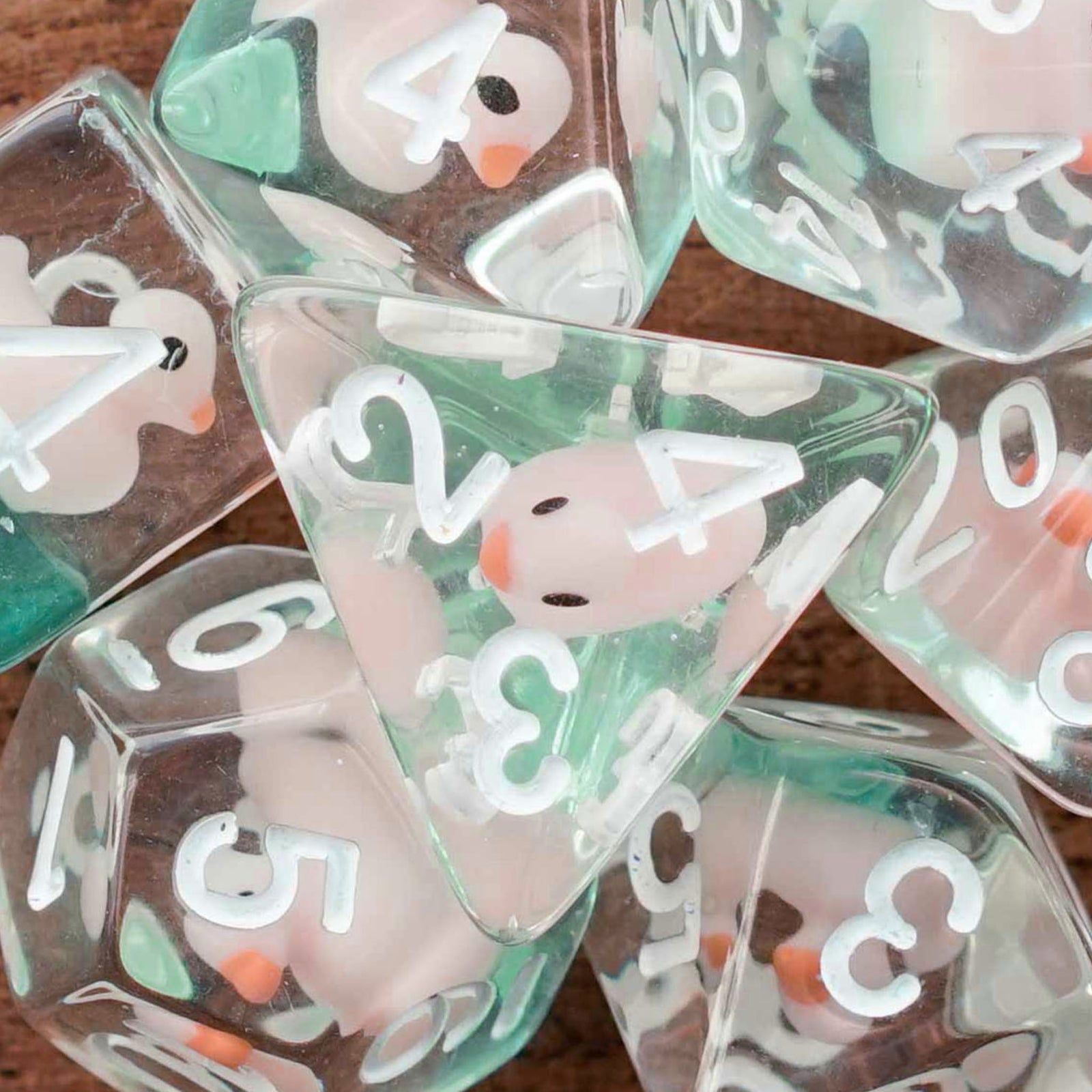 Snow Ducky - Dice Set - Luffleberry