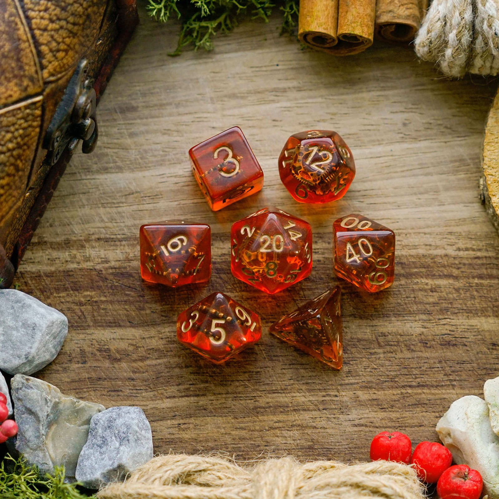 Wheels of Fate - Dice Set - Luffleberry